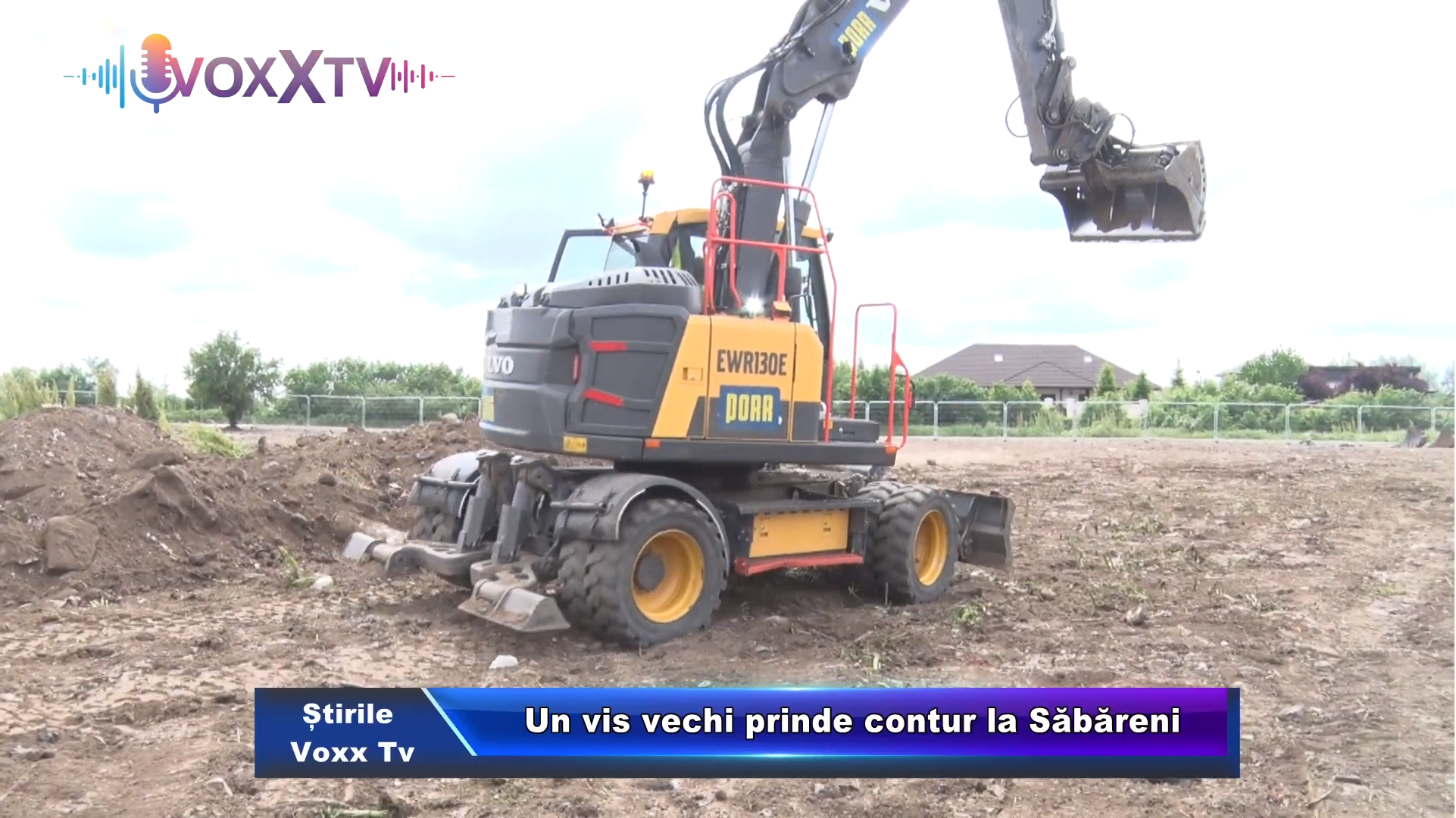 Un vis vechi prinde contur la Săbăreni