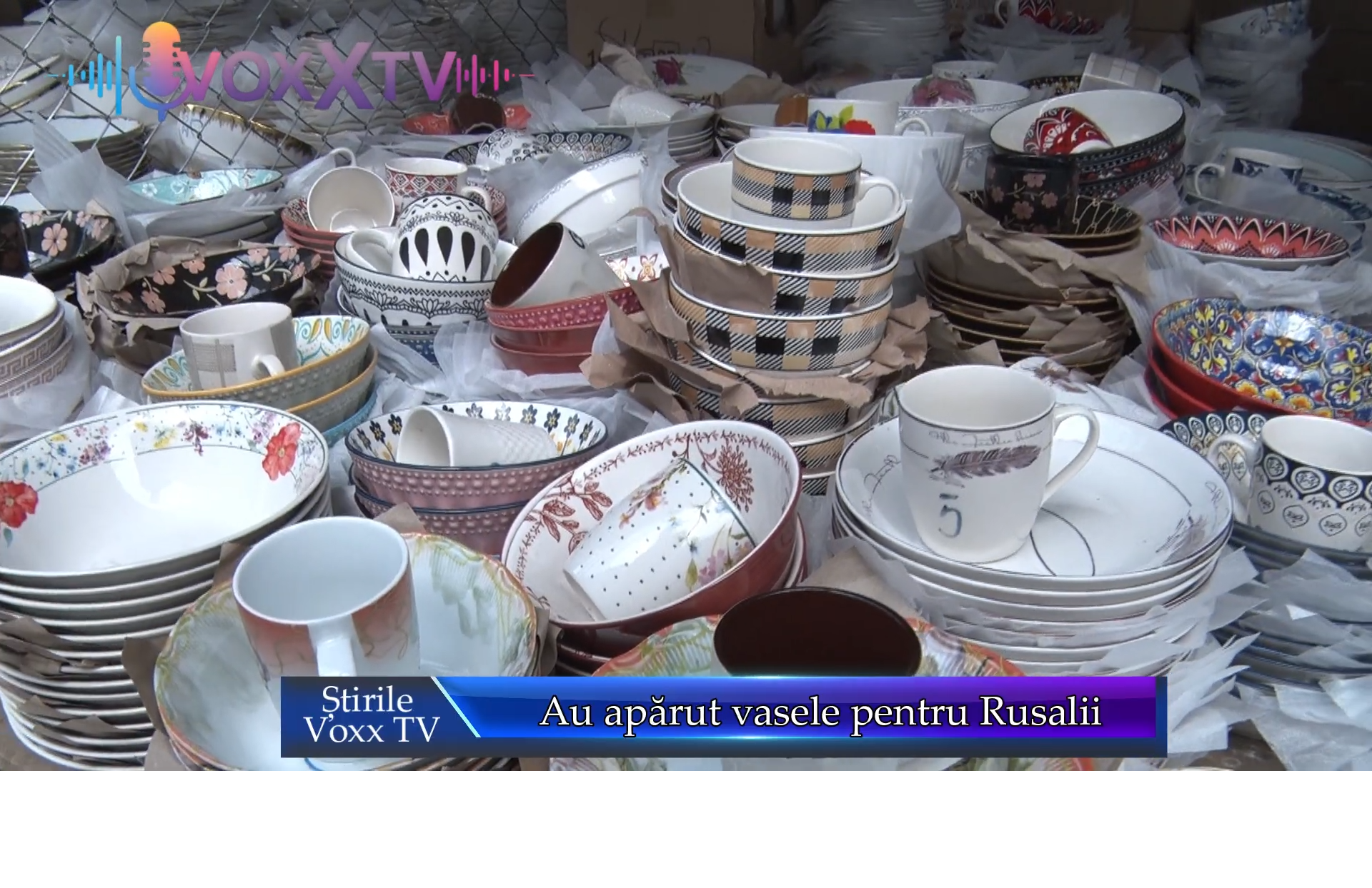Au apărut vasele pentru Rusalii