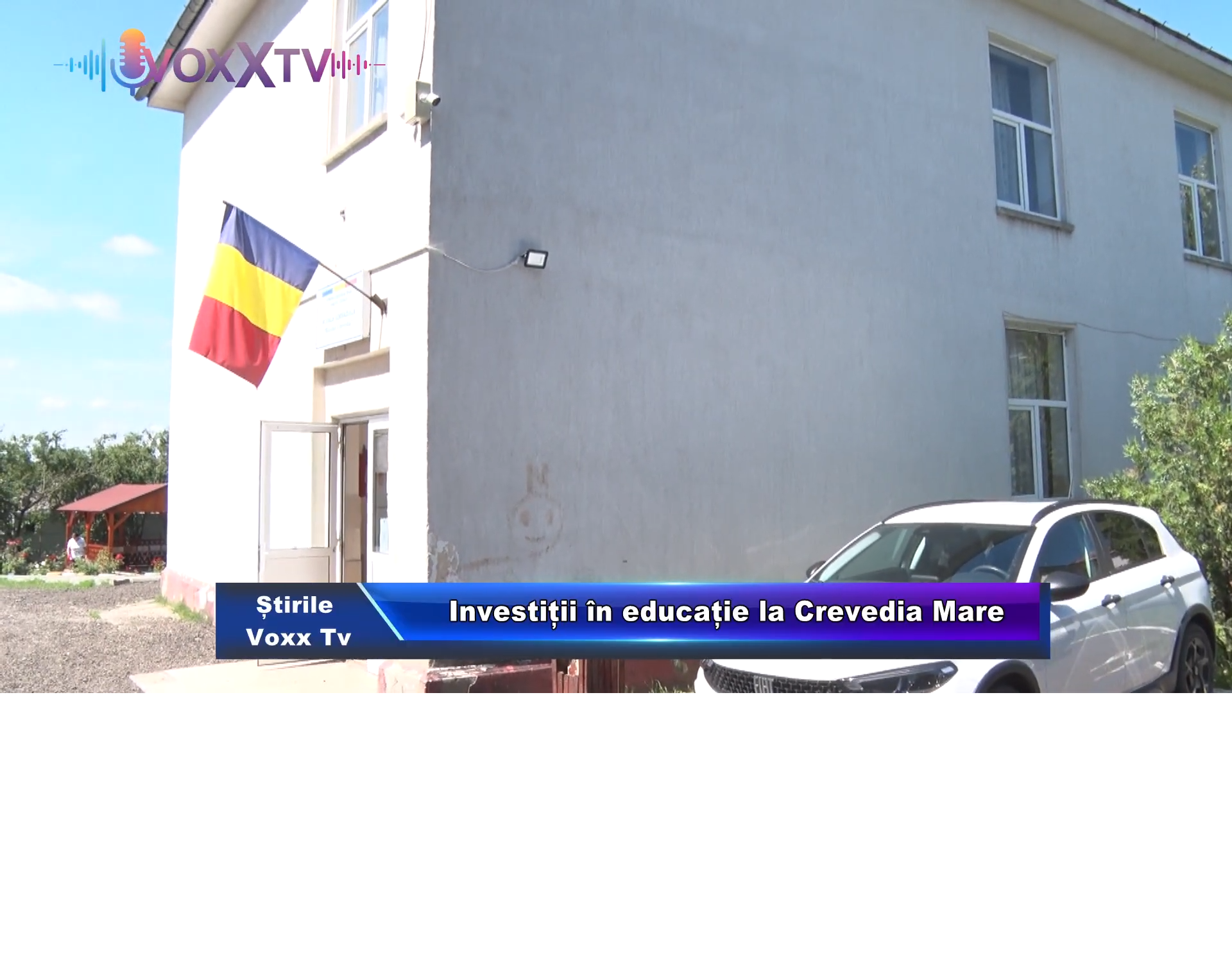 Investiții în educație la Crevedia Mare