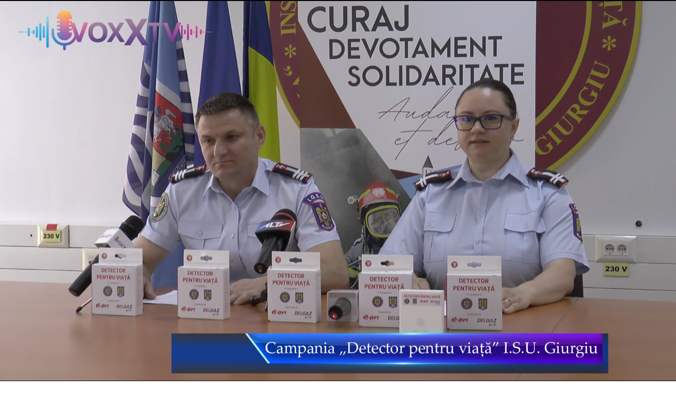 Campania „Detector pentru viață” I.S.U. Giurgiu – 28/05/2026