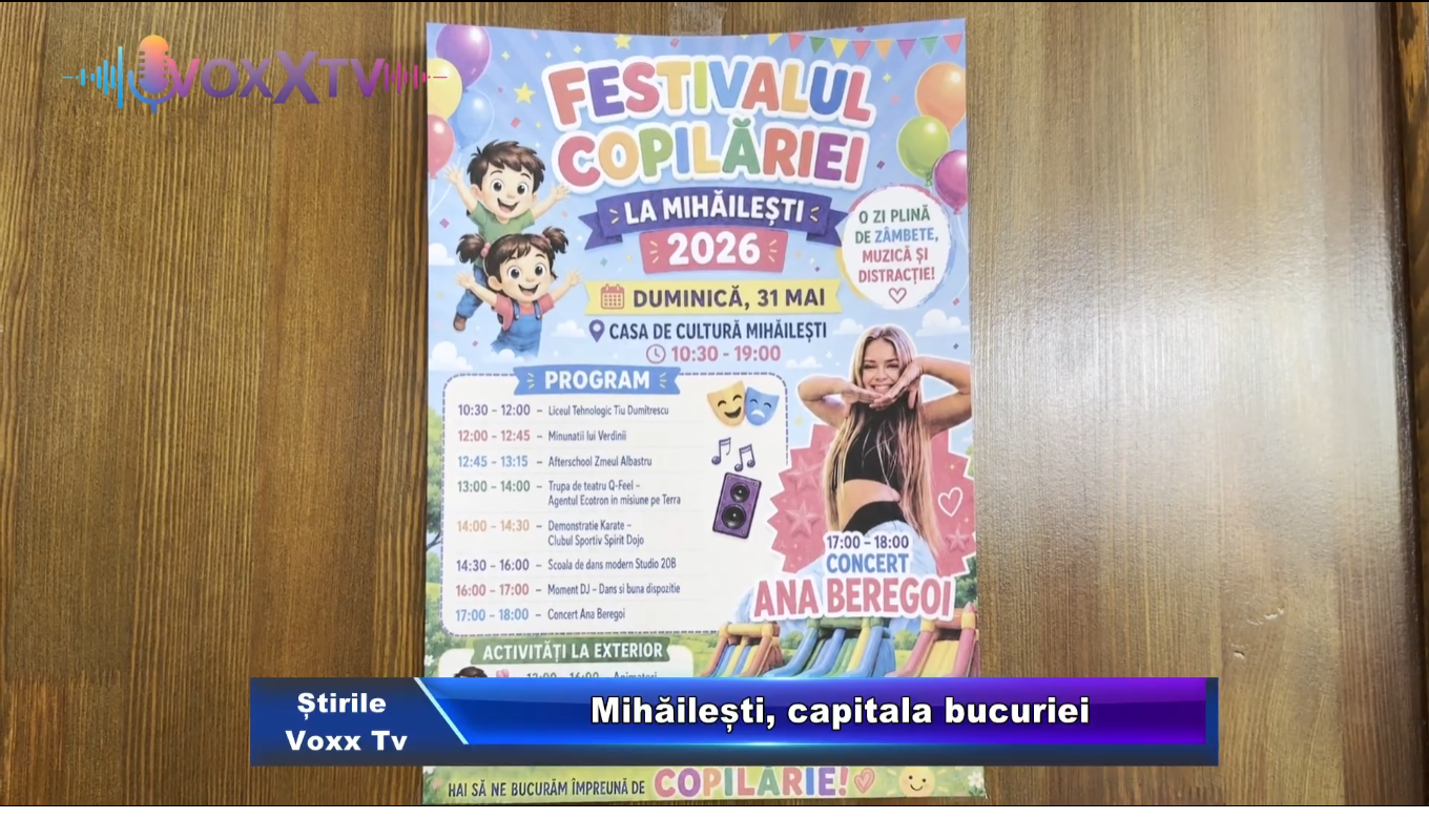 Mihăilești, capitala bucuriei