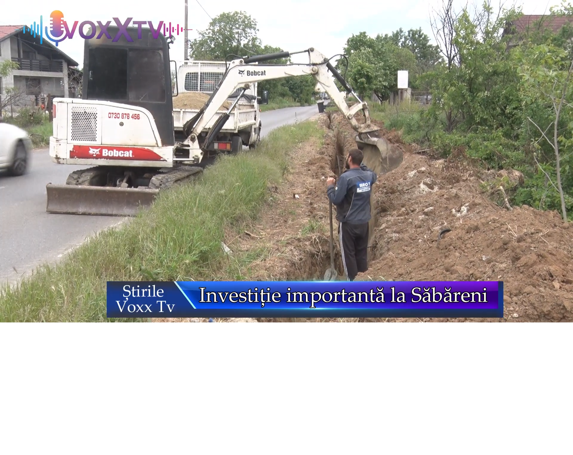 Investiție importantă la Săbăreni