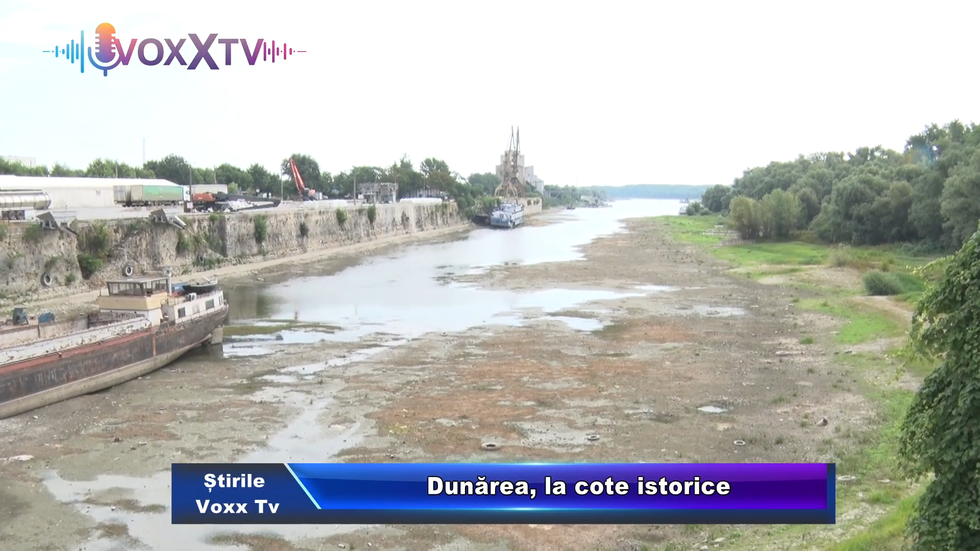Dunărea, la cote istorice