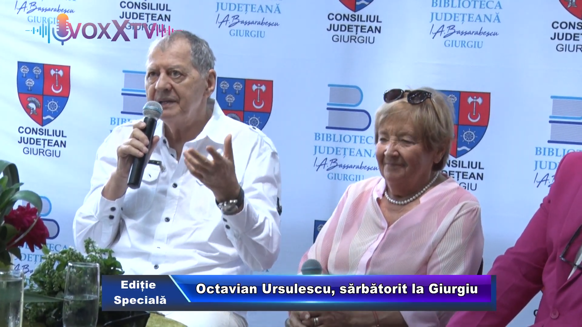 Octavian Ursulescu, sărbătorit la Giurgiu