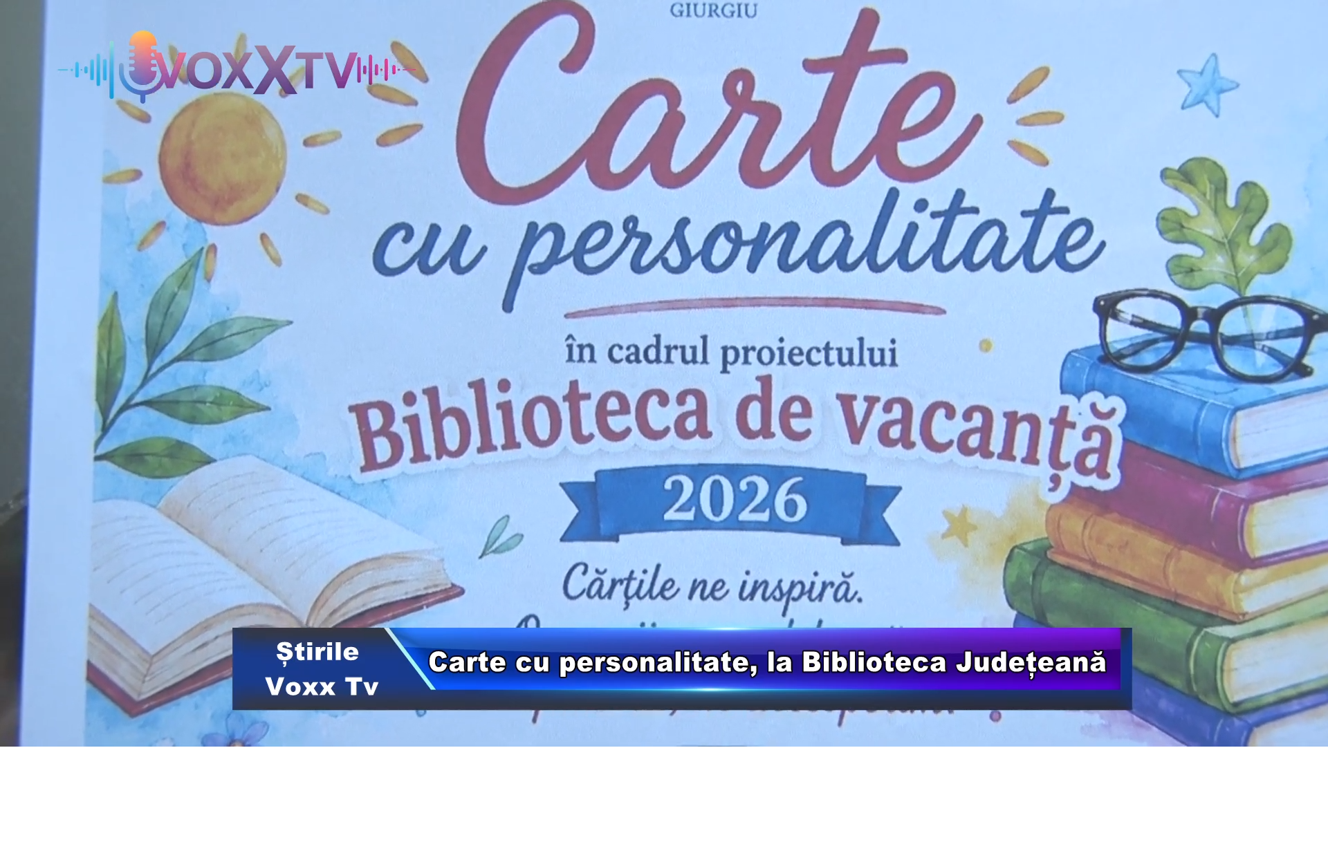 Carte cu personalitate, la Biblioteca Județeană