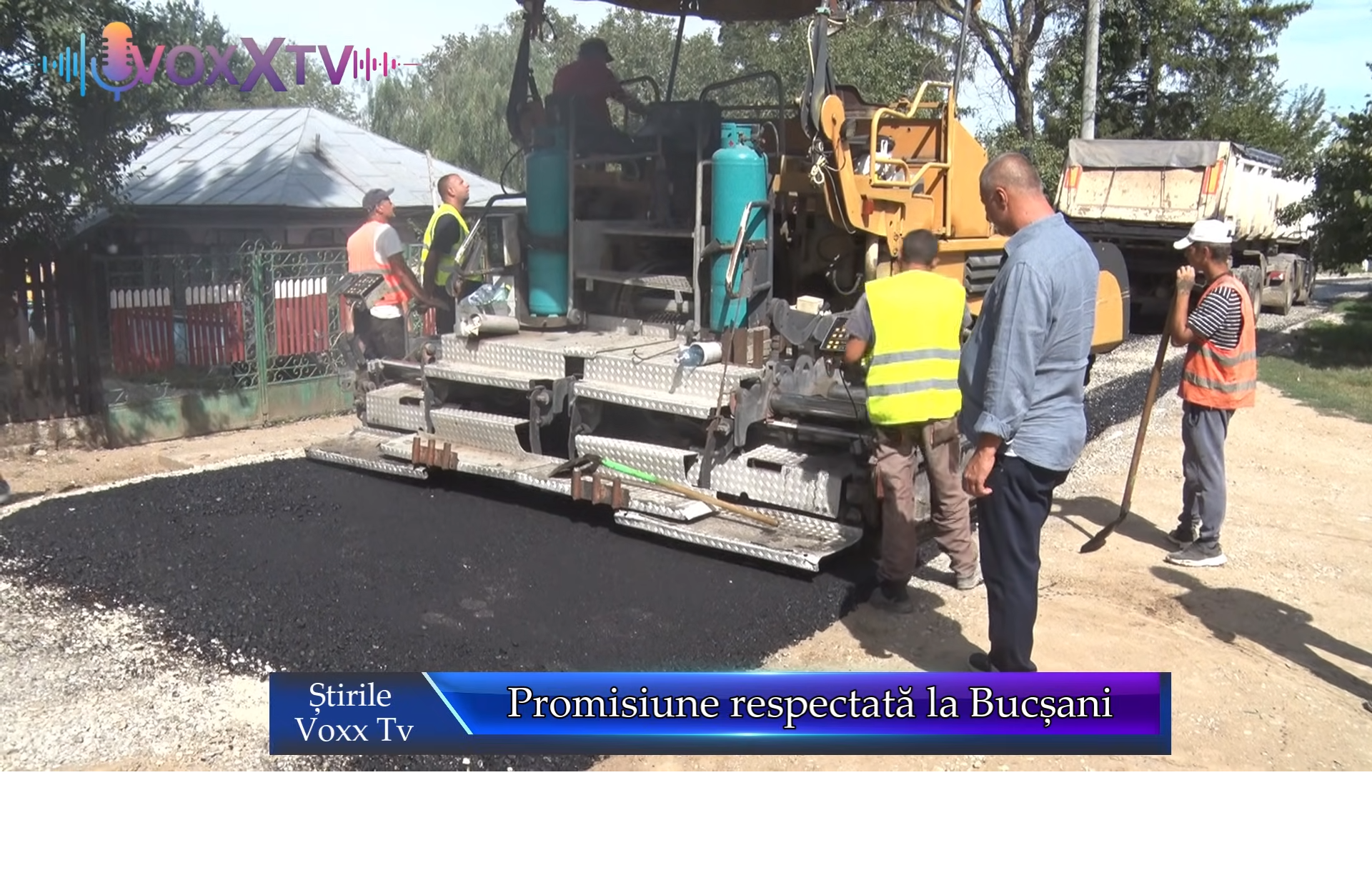 Promisiune respectată la Bucșani