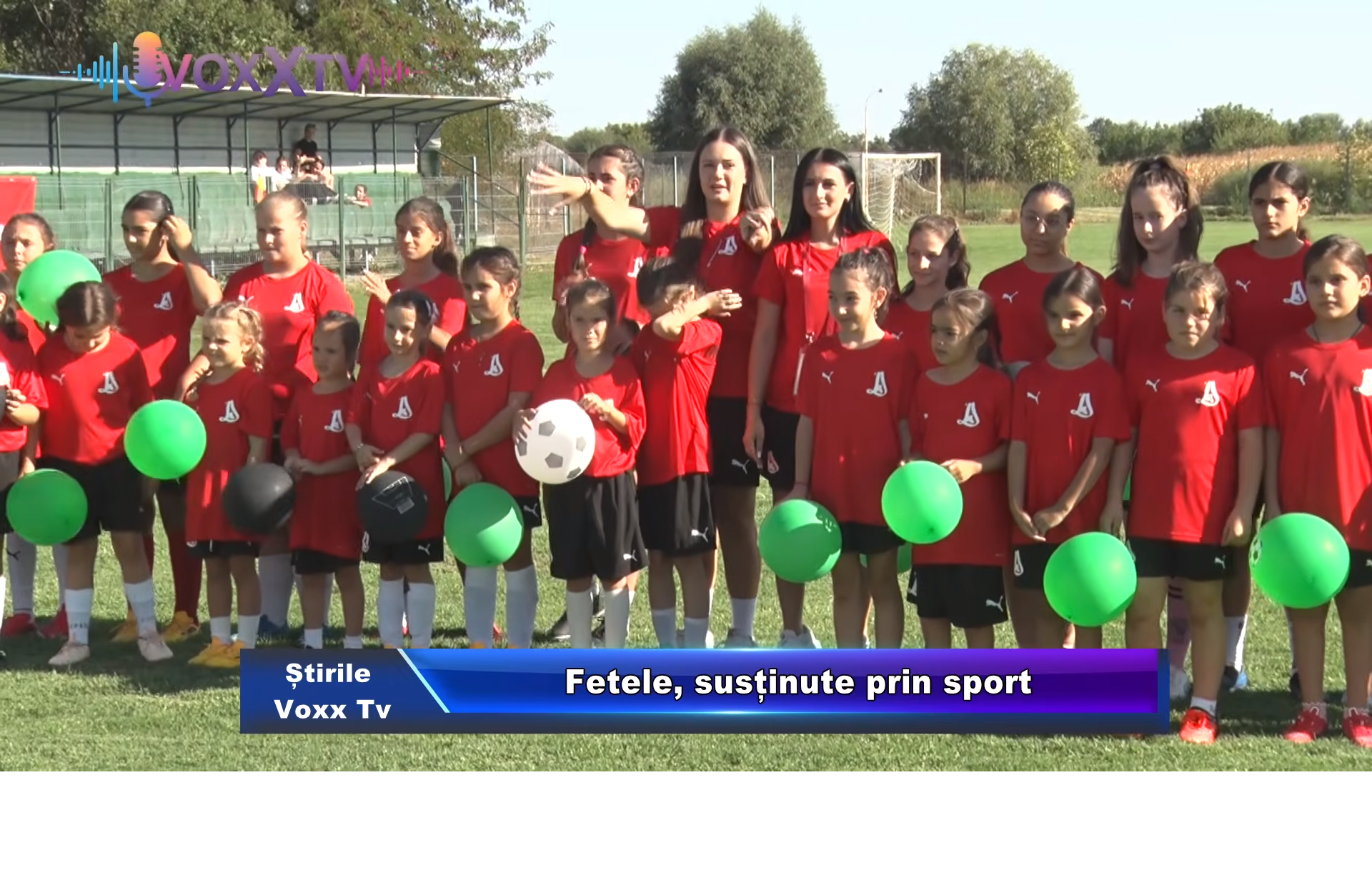 Fetele, susținute prin sport