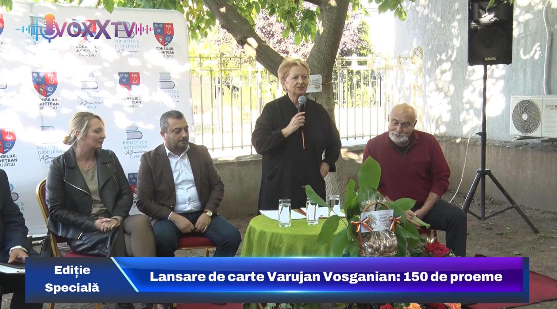 Lansare de carte Varujan Vosganian: 150 de proeme
