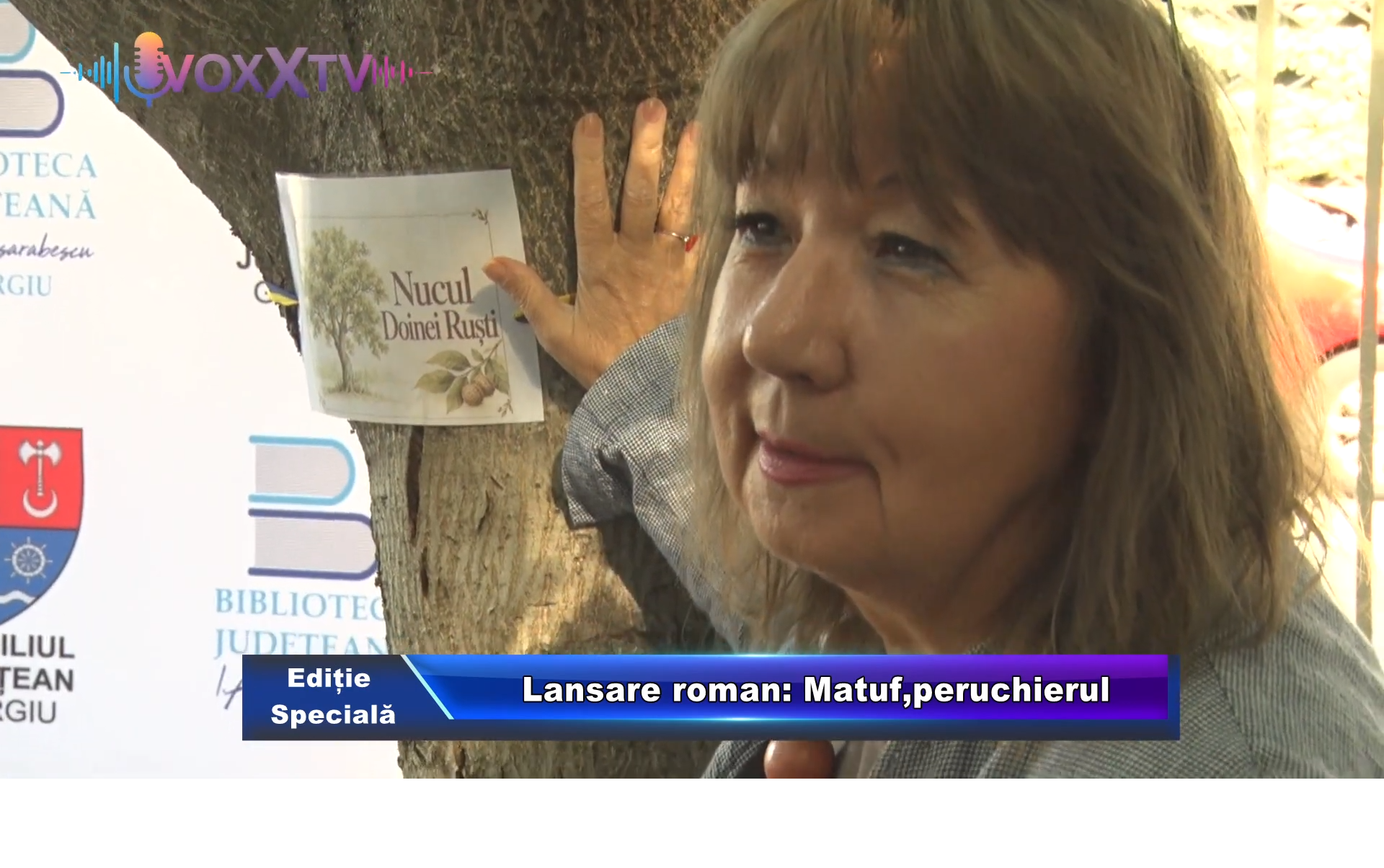 Lansare roman: Matuf, peruchierul