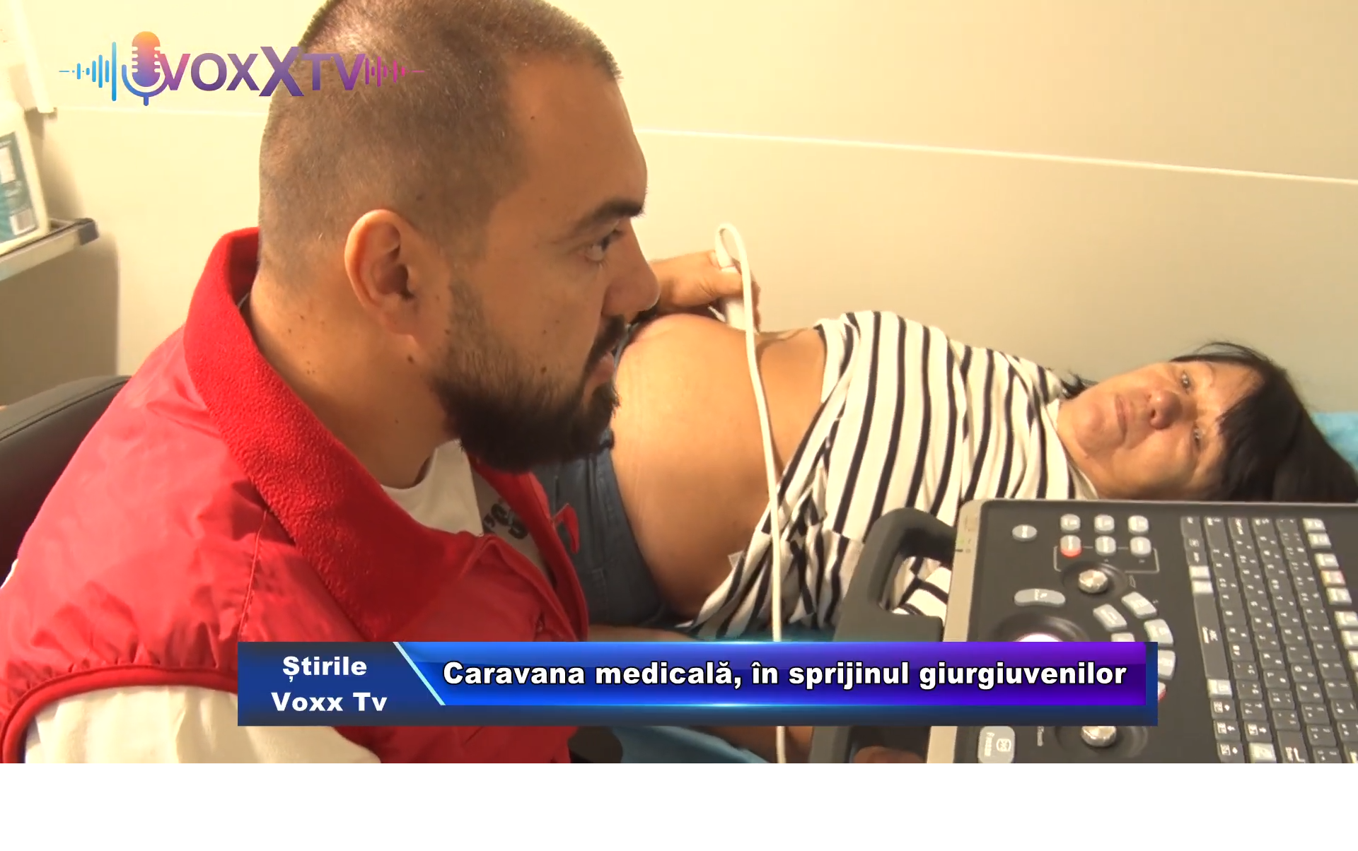 Caravana medicală, în sprijinul giurgiuvenilor